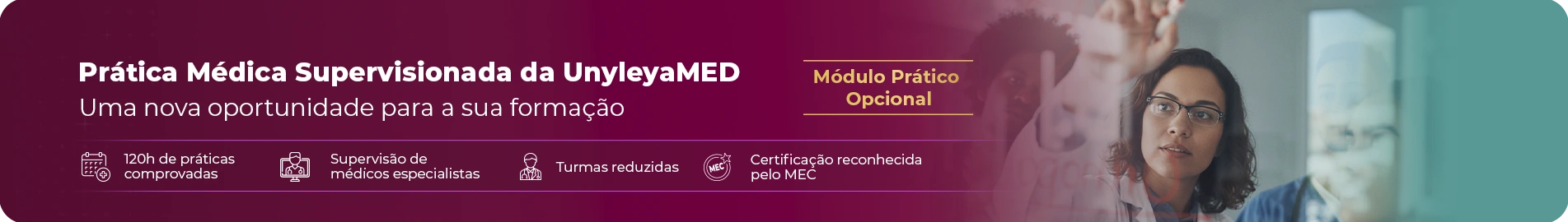 Faixa Práticas Médicas Supervisionadas